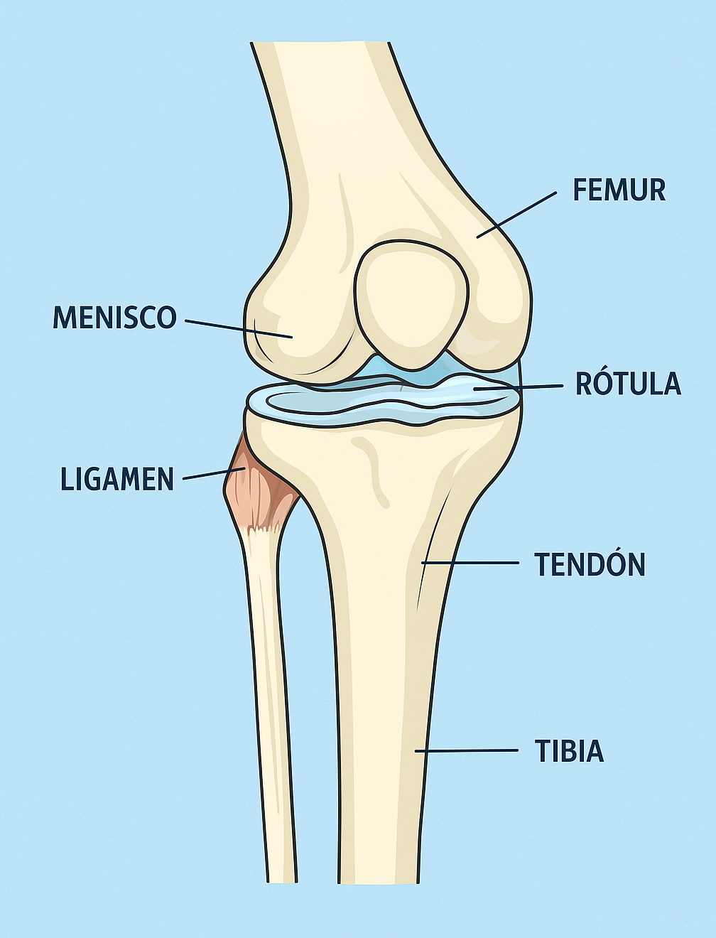 Anatomía de la rodilla